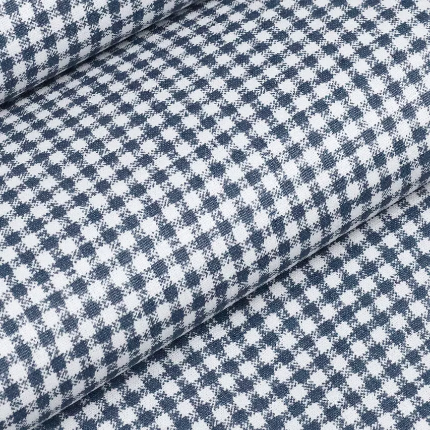 Простирадло на резинці в дитяче ліжечко Cosas Navy Check 60х120х12 см (NavyCheck_120) - фото 4