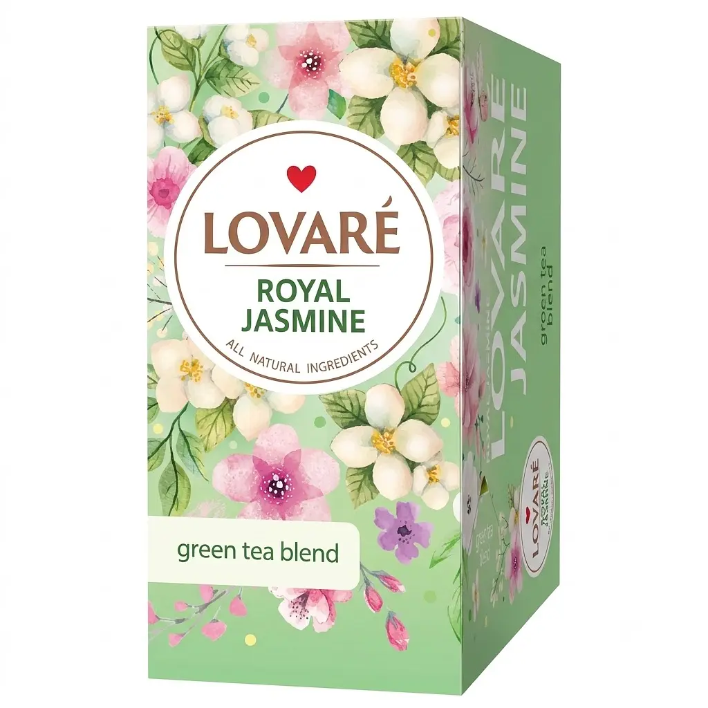 Чай зелений Lovare Royal Jasmine 24х1.5 г - фото 2