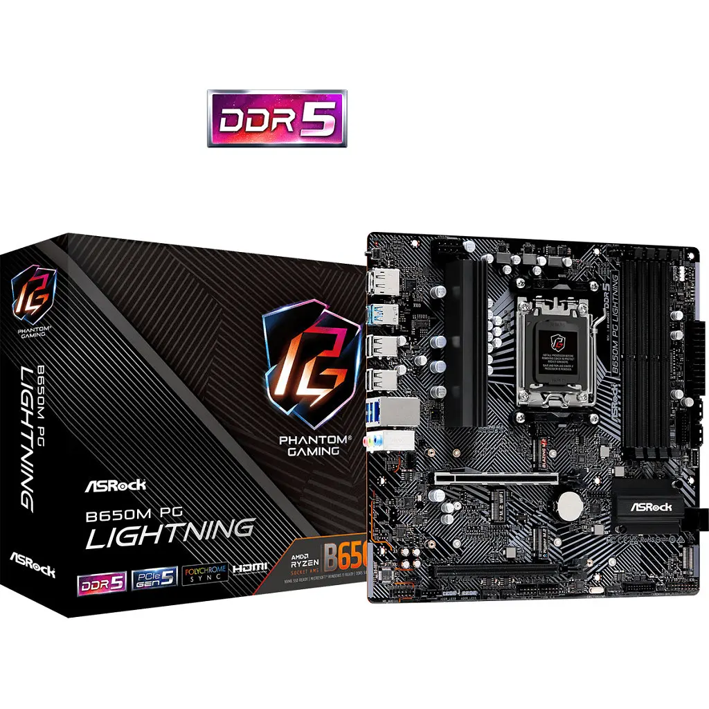 Материнська плата ASRock B650M PG LIGHTNING - фото 6