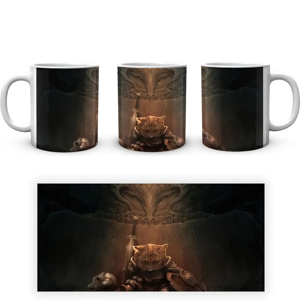 Кухоль GeekLand Skyrim SKR 02.19 330 мл білий - фото 4