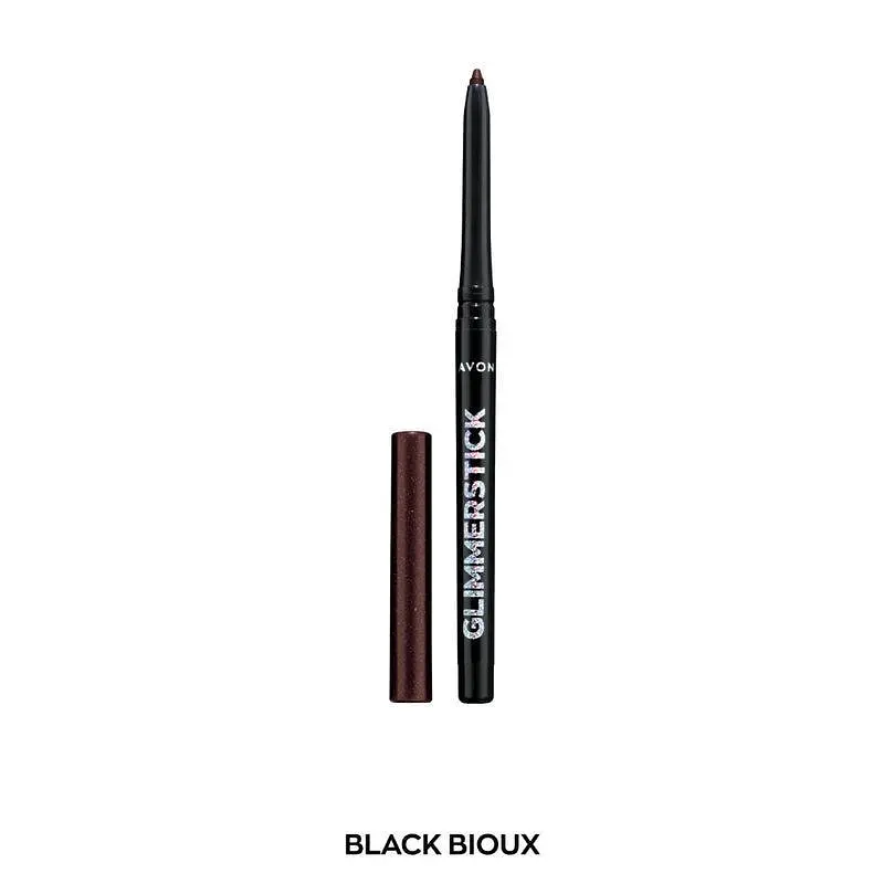 Мерехтливий олівець для очей Avon, Чорна безодня/Black Bijoux, 0.28г