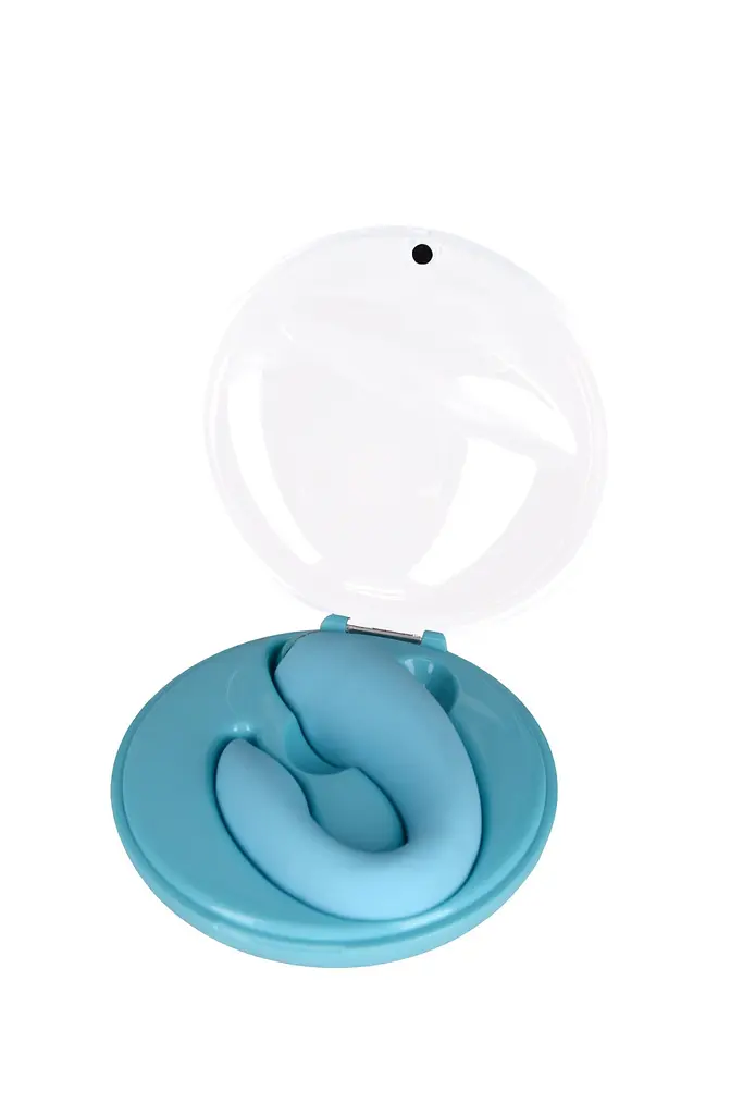 Вібратор FairyGasm Basket Of Pleasure 9 см блакитний - фото 9