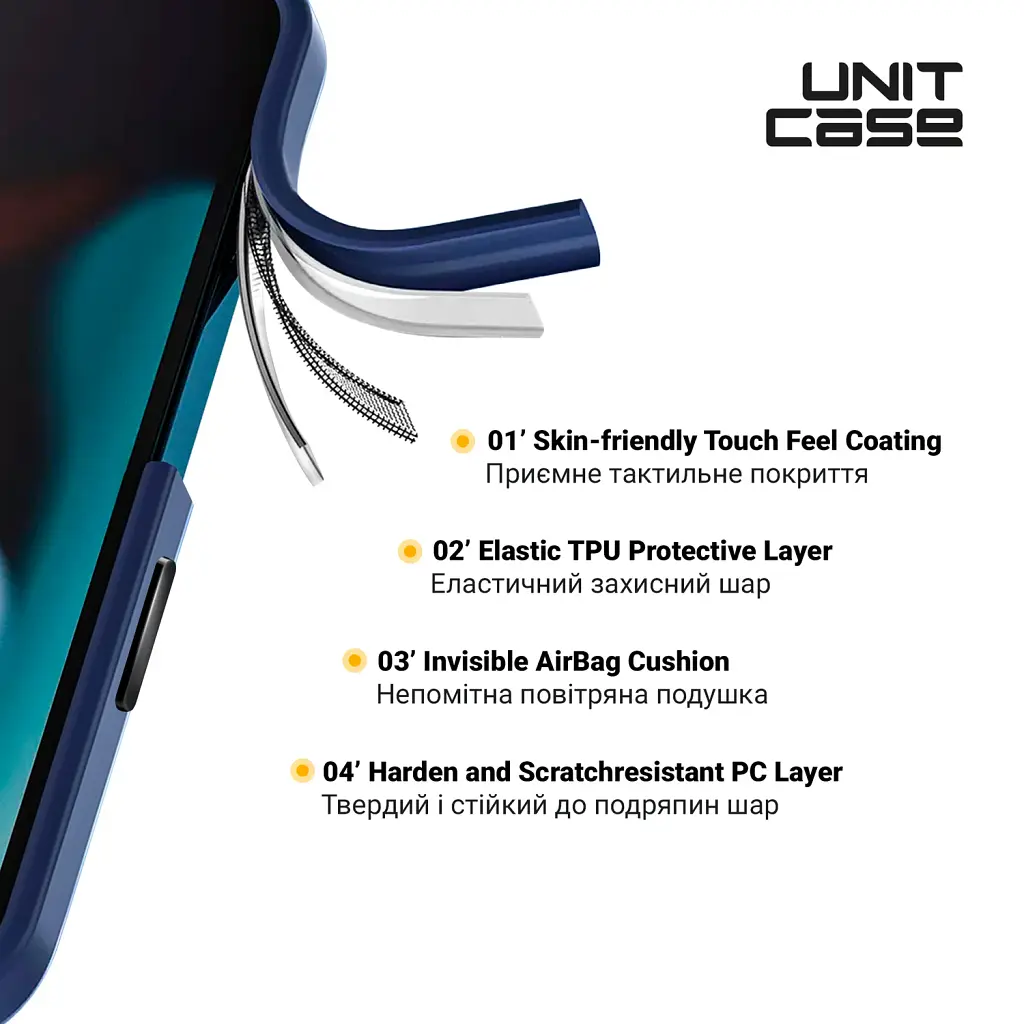Чохол ArmorStandart Unit для Apple iPhone 14 Plus Deep Navy - фото 3