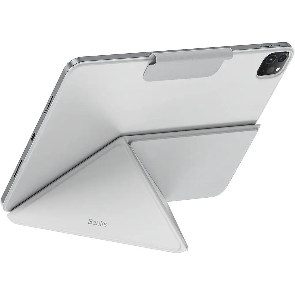 Чохол-книжка Benks Urban Magnetic Case для Apple iPad Air 10.9` (2020-2022)/Air 11` (2024-2026)/Pro 11` (2020-2022) White [130785] - фото 5