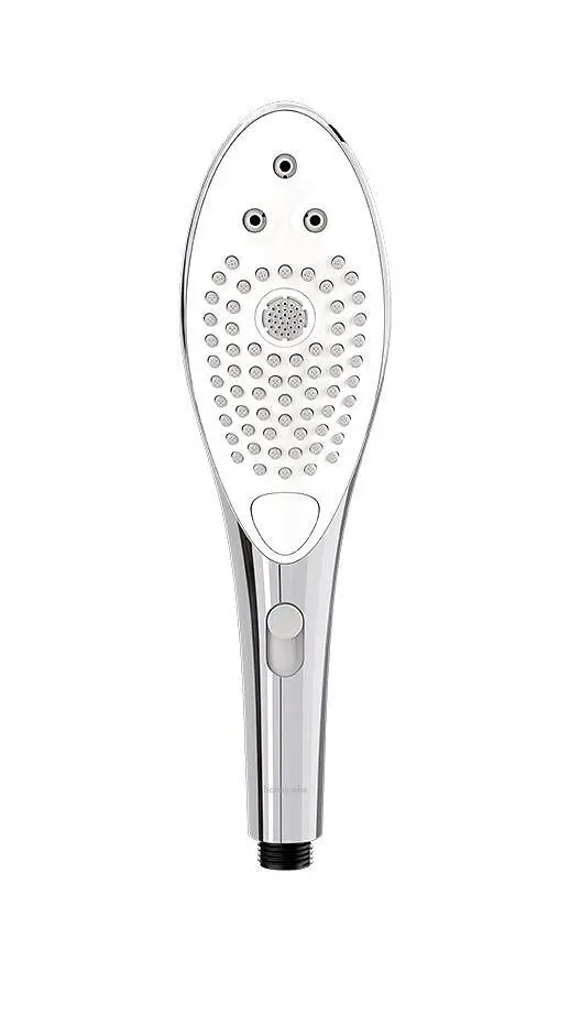 Насадка-стимулятор для душу 2в1 Womanizer Wave Chrome, масажер для інтимних зон - фото 2