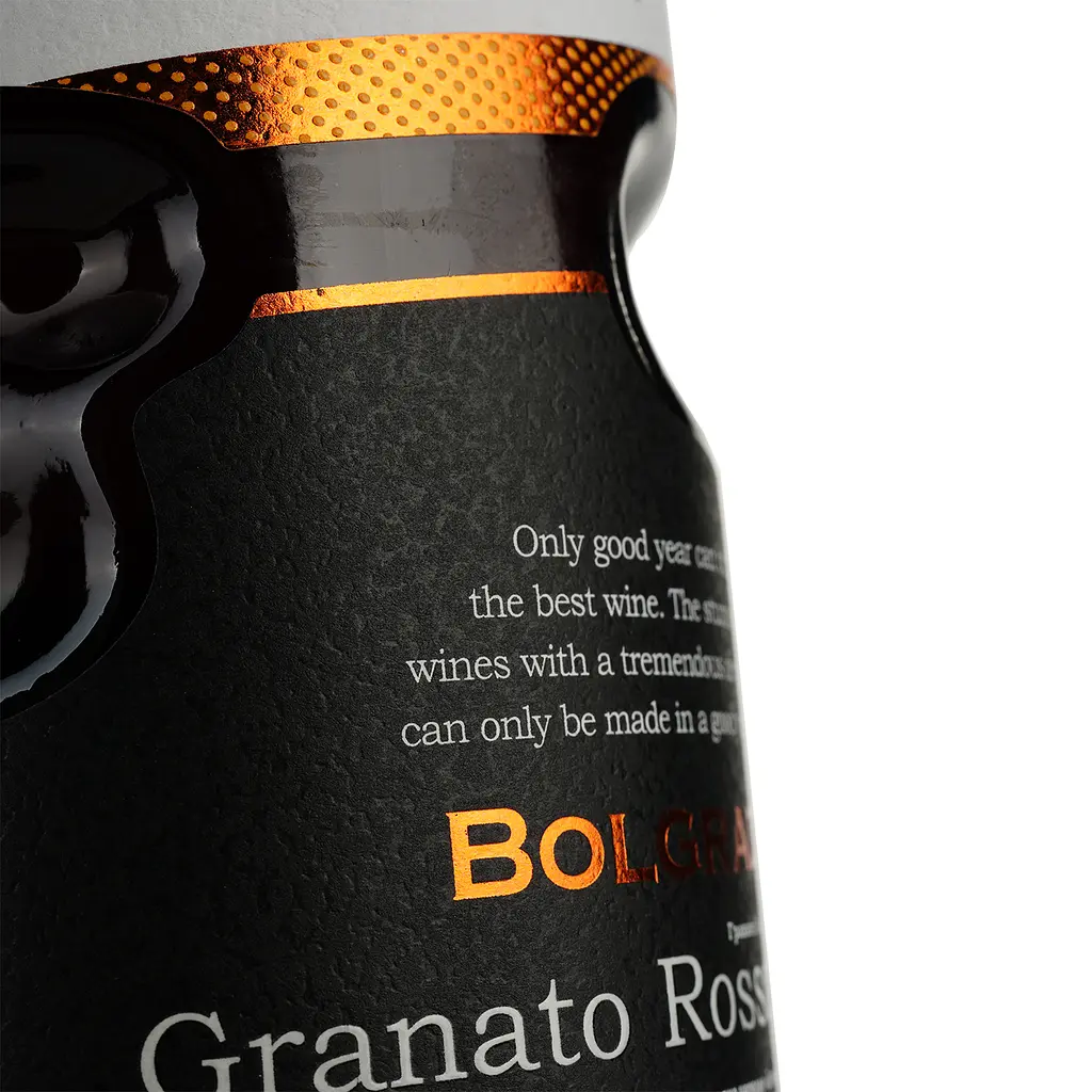 Вино Bolgrad Granato Rosso червоне напівсолодке 0.75 л  - фото 5