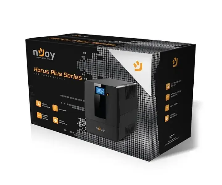 ИБП - источник бесперебойного питания NJOY Horus Plus 1000 (PWUP-LI100H1-AZ01B) - фото 5