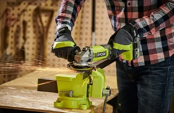 Шлифмашина угловая аккумуляторная ONE+ RAG18125-0 125мм 18В Ryobi teh0025441 - фото 5