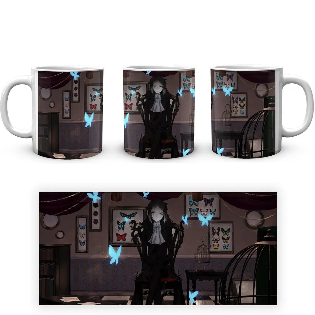 Кружка GeekLand Bungou Stray Dogs Проза Бродячих Псов Акутагава BSD 26 330 мл белая - фото 4