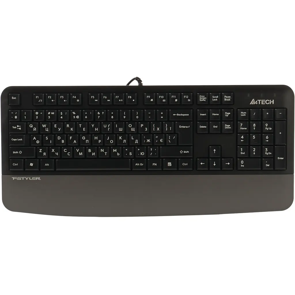 Клавіатура A4Tech FK20 USB UA Grey (4711421003209)