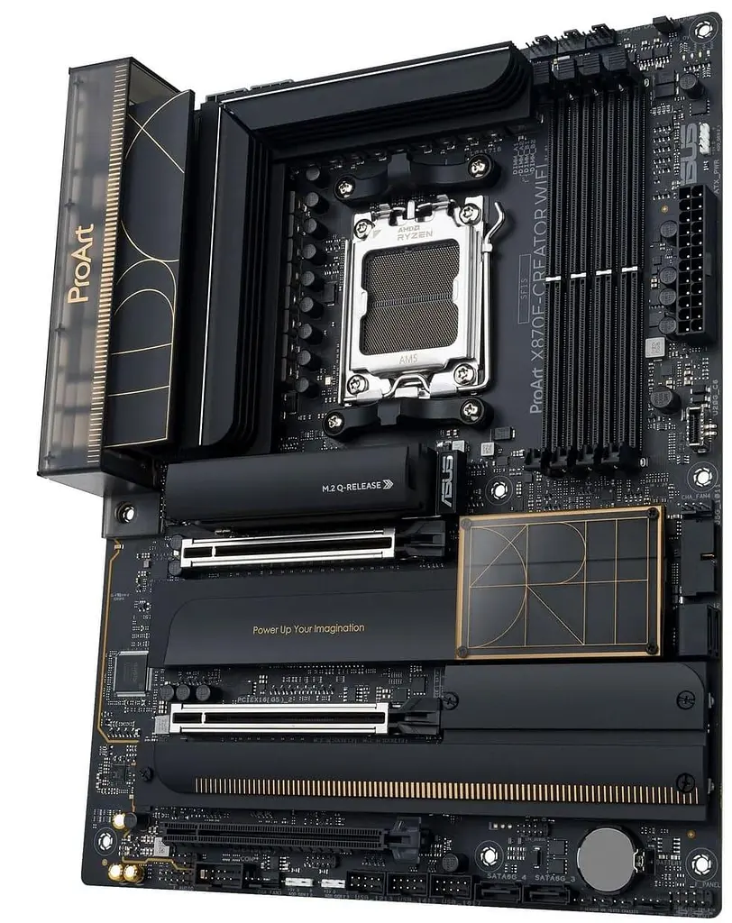 Материнська плата ASUS PROART X870E-CREATOR WIFI (PROART X870E-CREATOR WIFI) (Socket AM5, AMD X870E, ATX) - фото 4