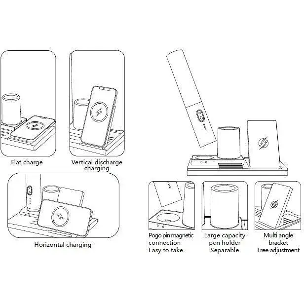 Настільна лампа XPRO BL-A6 (43044-BL-A6_183) - фото 4