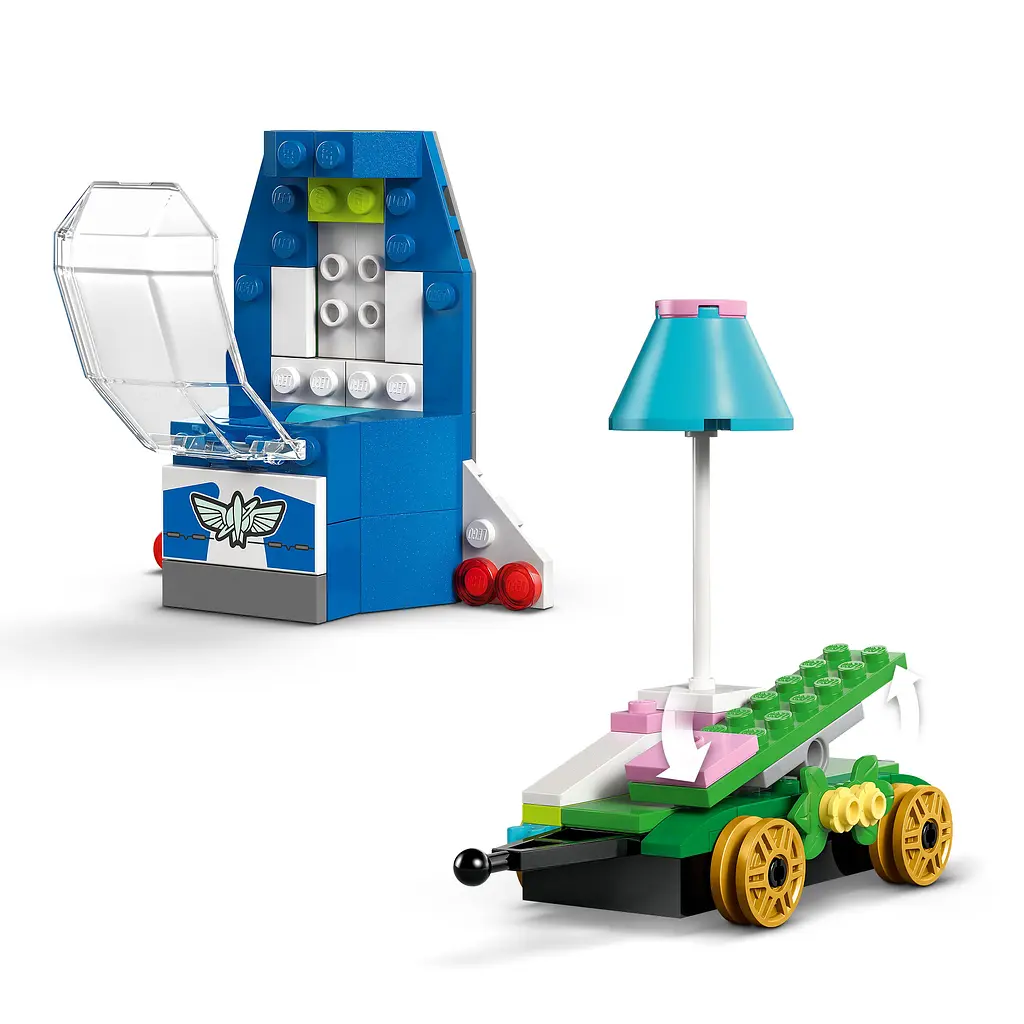 Конструктор LEGO Disney Pixar Святкування з Історії Іграшок: потяг і авто для перегонів 206 деталей (43264) - фото 8