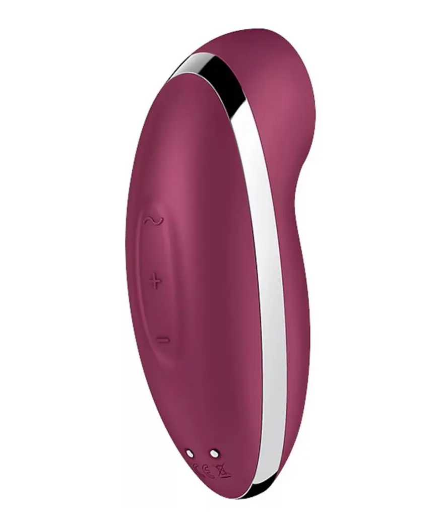 Вибратор для клитора Satisfyer Tap Climax 2 бордовый - фото 3