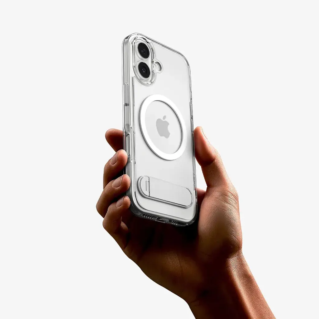 Чохол Spigen для iPhone 17, Ultra Hybrid S MagFit, Clear White teh0019342 - фото 9