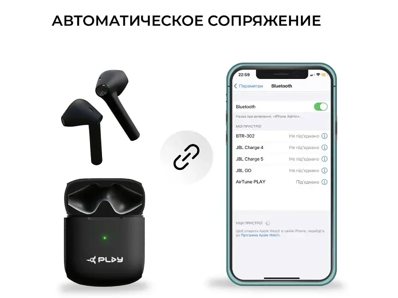 Навушники AIRON AirTune Play Black (6945545521570) - фото 7