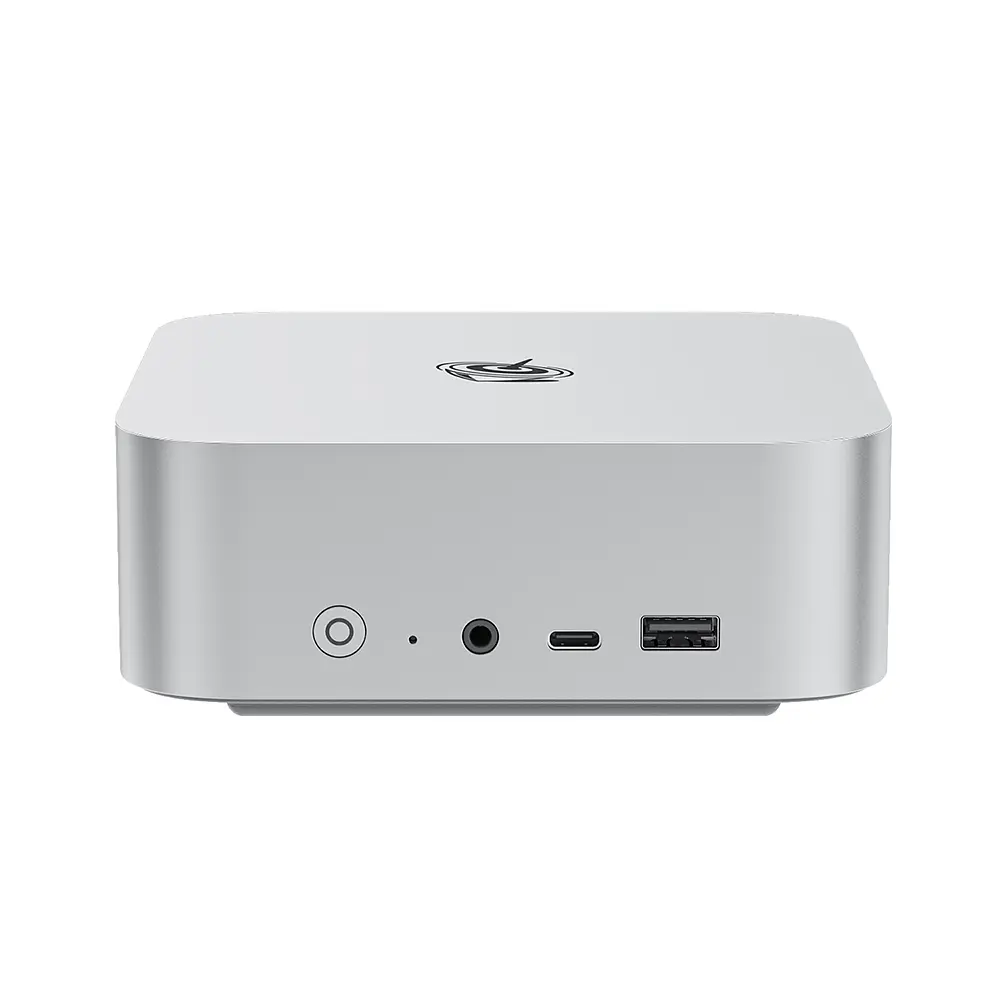 Неттоп Beelink SER8 Silver Ryzen 7 8845HS 32Gb DDR5 1Tb SSD GLan 2xUSB 3.2 2xType-C HDMI/DP Windows 11 Pro крепление VESA (9Y.EU3600834N10) - фото 2