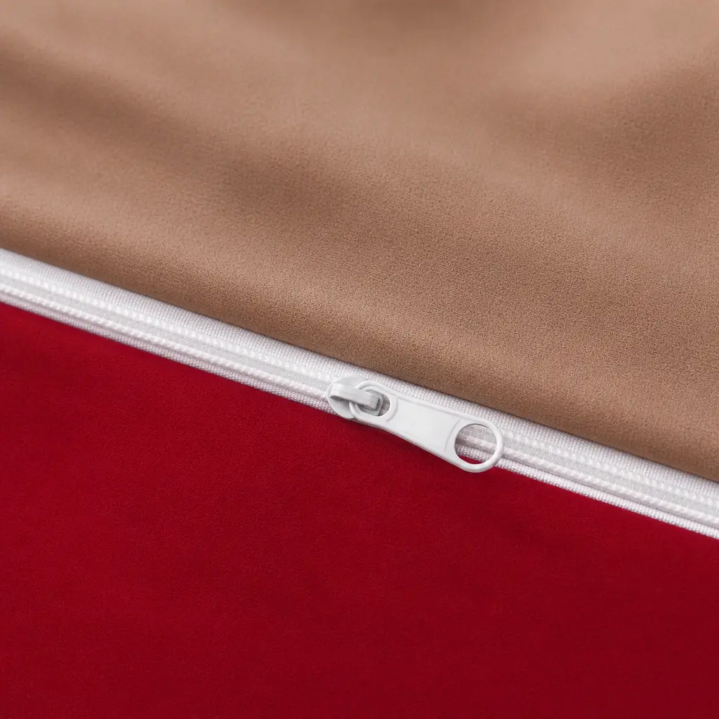 Дитяча постільна білизна MIRSON BABY фланель Cappuchino/Red 110х160см (2200012799949) - фото 11