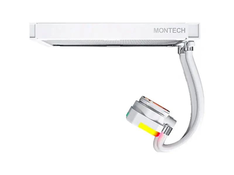 Водяне охолодження Montech Hyperflow ARGB 240 White - фото 3