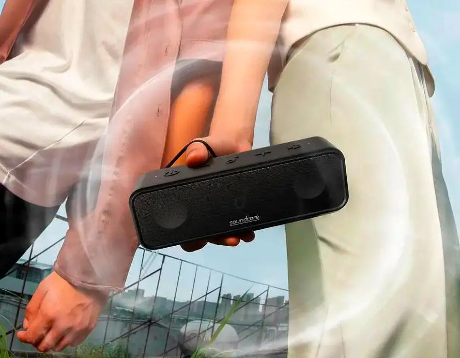 Колонка Anker Soundcore 3 Black 16 Вт (IPX7, Bluetooth 5.0, TYPE-C, 24 години на одному заряді) - фото 3