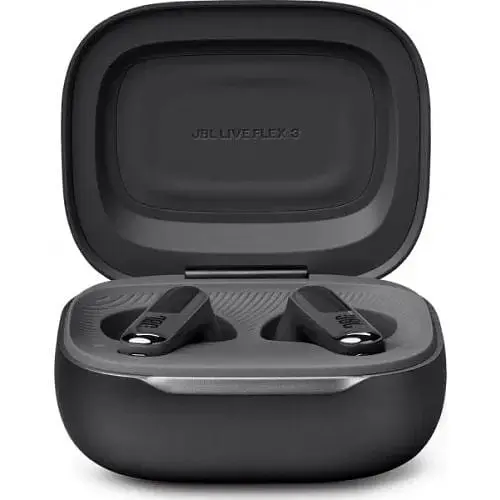 Бездротові навушники JBL Live Flex 3 + кейс з дисплеєм чорні (JBLLIVEFLEX3BLK) - фото 6