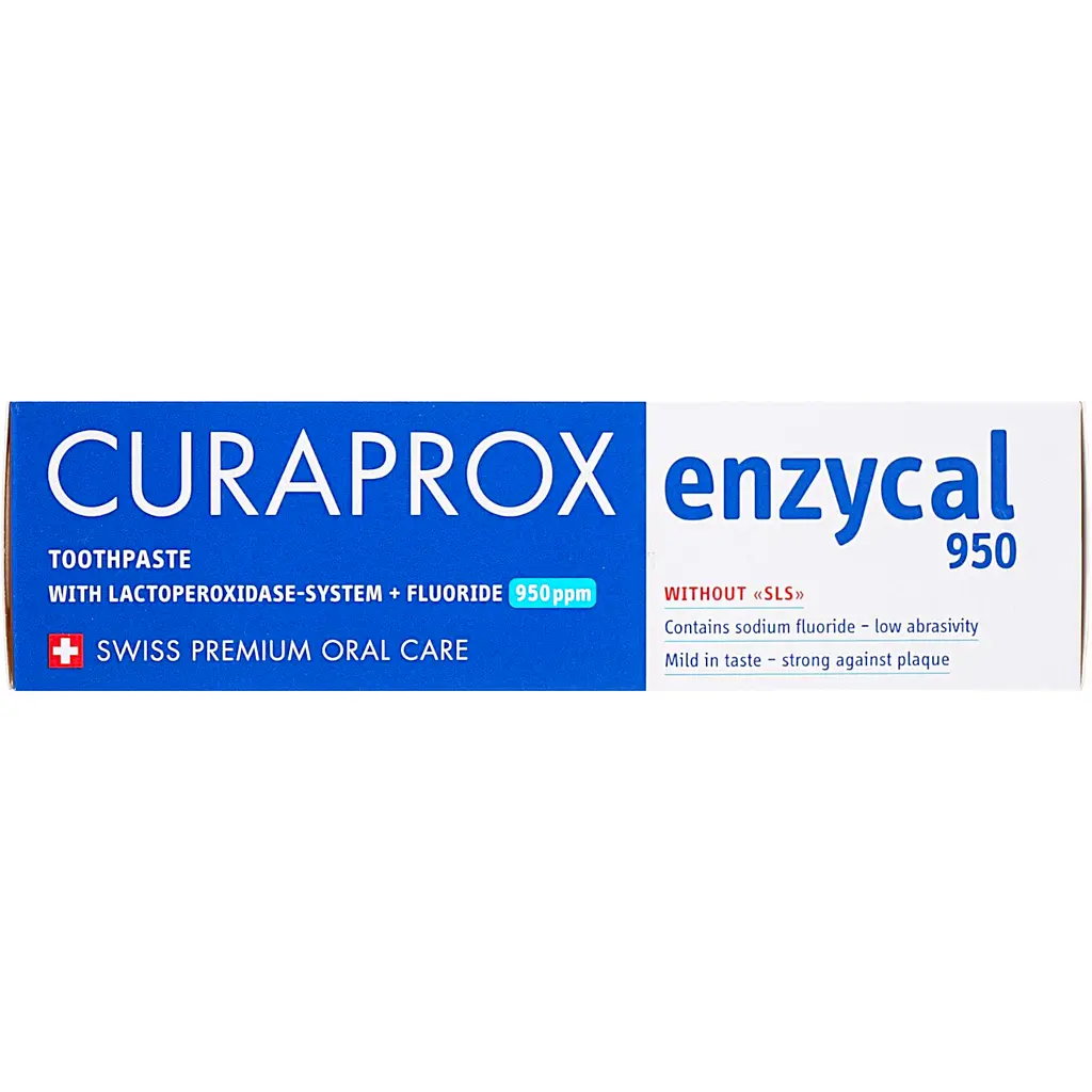 Зубна паста Curaprox Enzycal ферментна з фтором 75 мл - фото 3