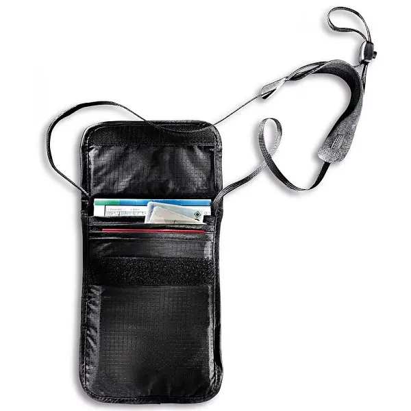Кошелек Tatonka Skin Folder Neck Pouch Черный - фото 3