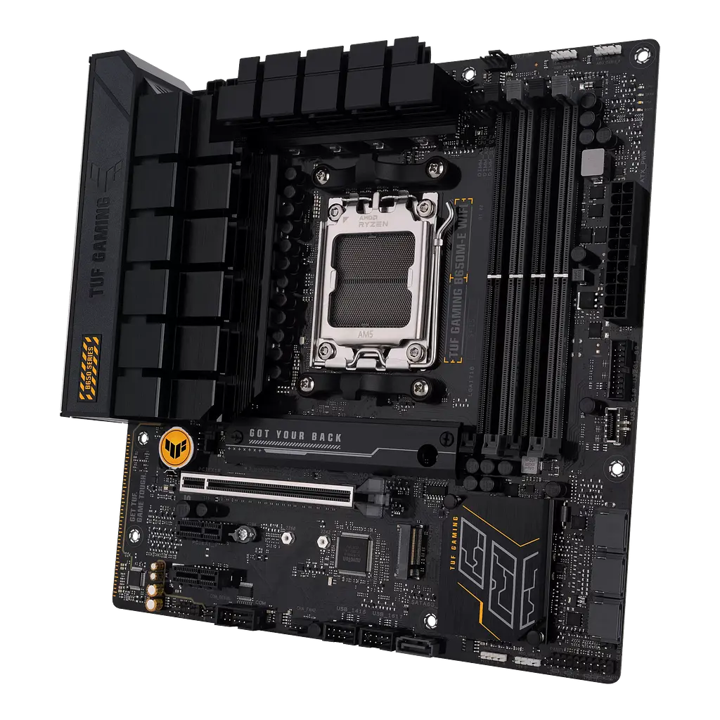 Материнська плата Asus B650M-E TUF Gaming WIFI Socket AM5 (TUF GAMING B650M-E WIFI) - фото 3