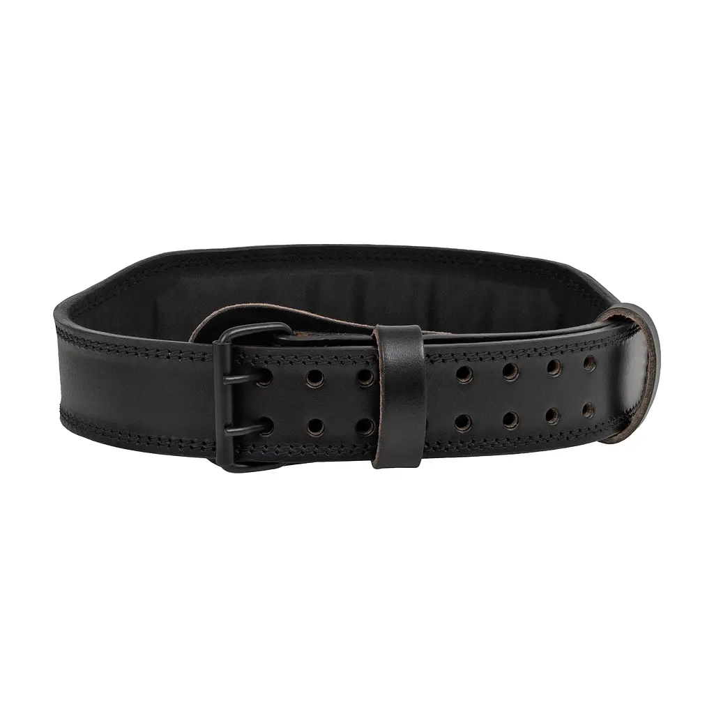 Пояс BiotechUSA Bodybuilding leather belt black XL  - фото 2