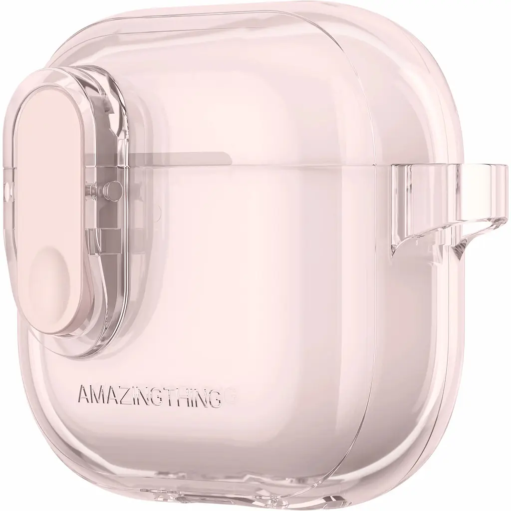 Чохол AmazingThing Minimal Click Case для AirPods 4 Pink [143235] - фото 3
