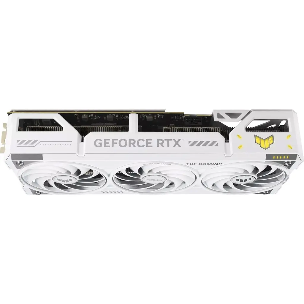 Відеокарта Asus TUF Gaming GeForce RTX 5070 Ti OC BTF біла 16 ГБ (TUF-RTX5070TI-O16G-BTF-WHITE) EU [176348] - фото 7