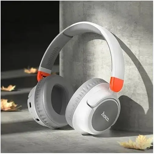 Наушники Hoco Adventure BT Headphones W43 синие до 25 часов - фото 6