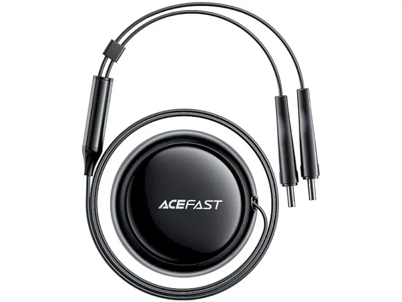 Автомобільний зарядний пристрій Acefast B13 Fast Charge 53 W + cable USB-C 0.85 м Black (6974316282921) - фото 4