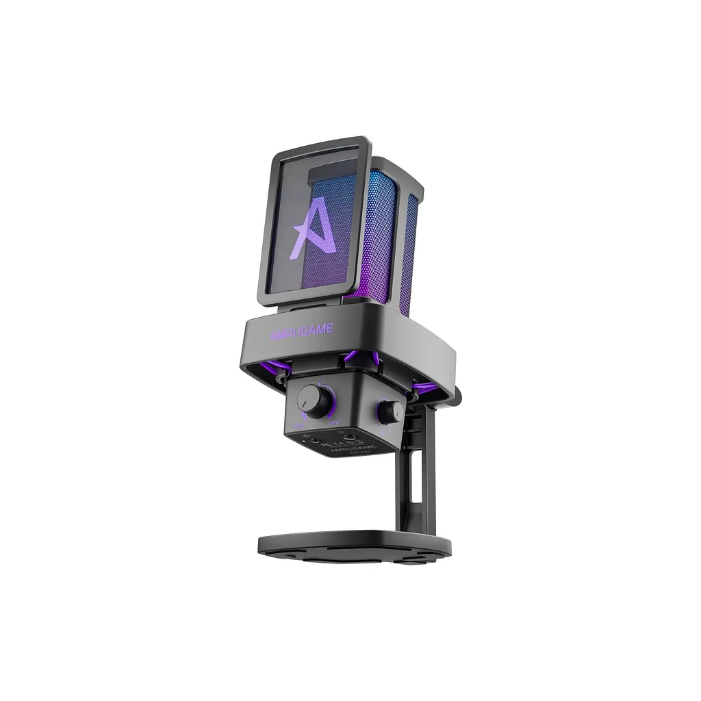 Мікрофон Fifine Ampligame Q8PRO USB Black (Q8PRO) - фото 4