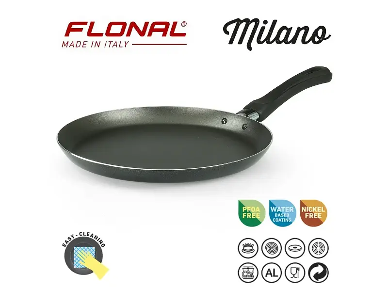 Сковорода для млинців FLONAL Milano 25 см (GMRCR2542) - фото 2