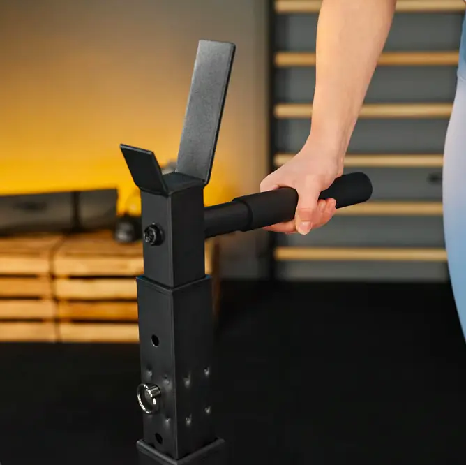Стійки під штангу Trex Sport TX-100S регульовані з ручками для віджимань - фото 12
