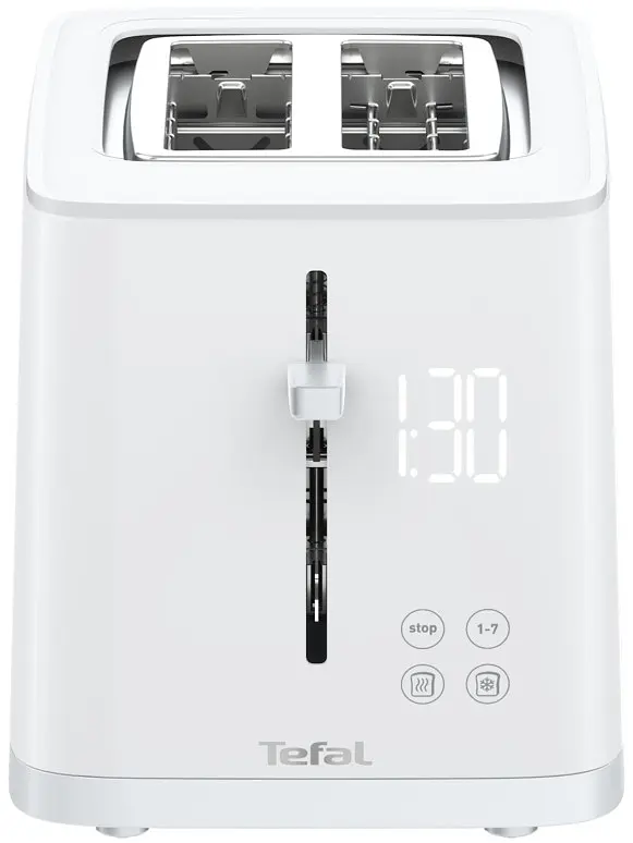 Тостер Tefal SENSE 850Вт пластик+нерж LED дисплей білий - фото 4