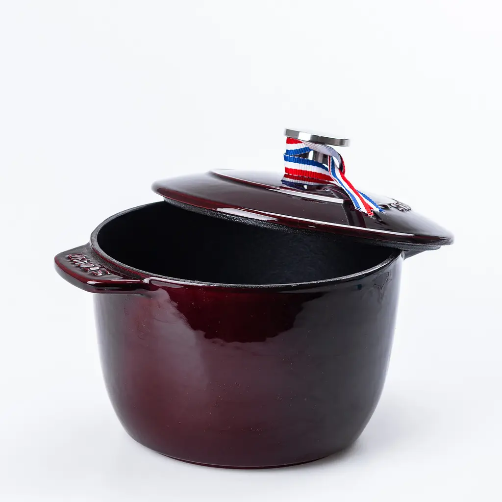 Каструля чавунна TS Kitchen Staub HPFLG5 RED 16 см 1.5л - фото 2