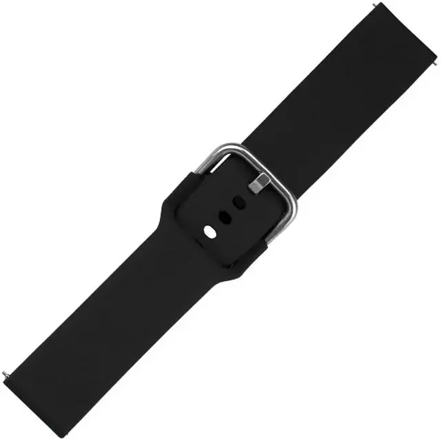 Ремінець DK CDK для Huawei Watch GT 5 46mm "L" 22mm Silicone Sport Band Classic (011018) (black) - фото 3