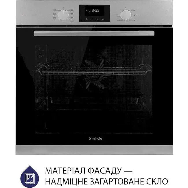 Духова шафа Minola EOD 675 Dove Gray Сірий - фото 2