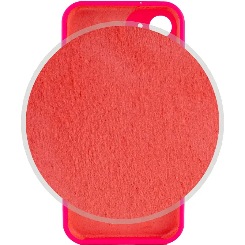 Чохол Epik Silicone Case Full Camera Protective AA NO LOGO для Apple iPhone 12 6.1 Рожевий/Barbie pink - фото 4