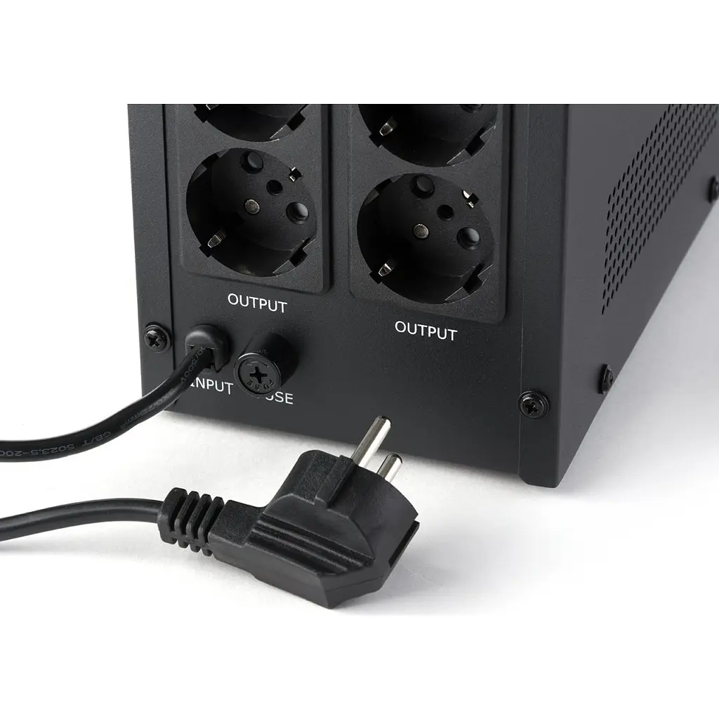 Пристрій безперебійного живлення Vinga LCD 1500VA metal case (VPC-1500M) - фото 11
