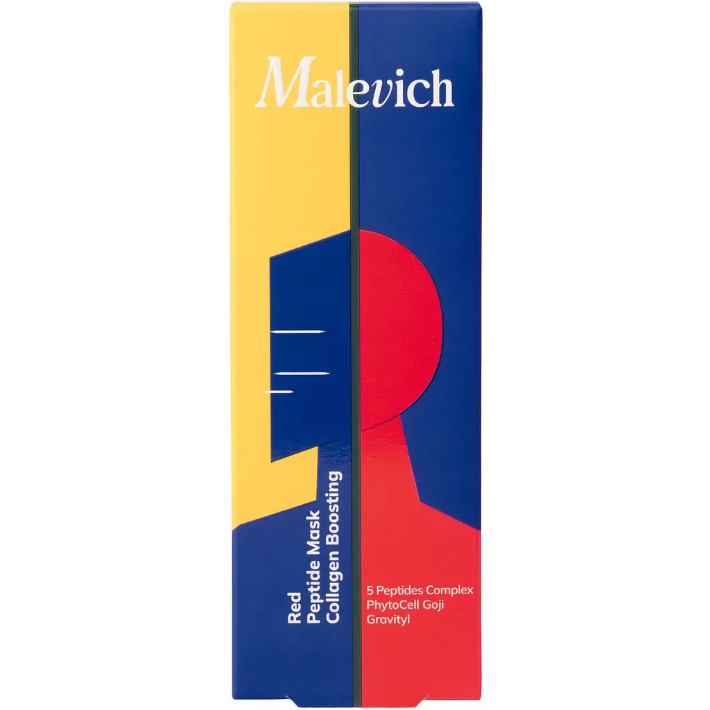 Червона пептидна ліфтинг-маска Malevich Red Peptide Mask Collagen Boosting 75 мл - фото 2