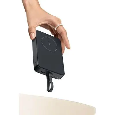 Батарея універсальна Xiaomi 10000mAh 33W Magnetic Integrated Cable grey (BHR9823GL) - фото 4