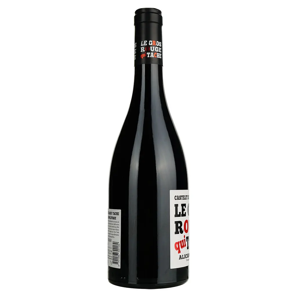 Вино Le Gros Rouge Qui Tache Castelet De Canon Leveque IGP Pays D'Oc красное сухое 0.75 л - фото 3
