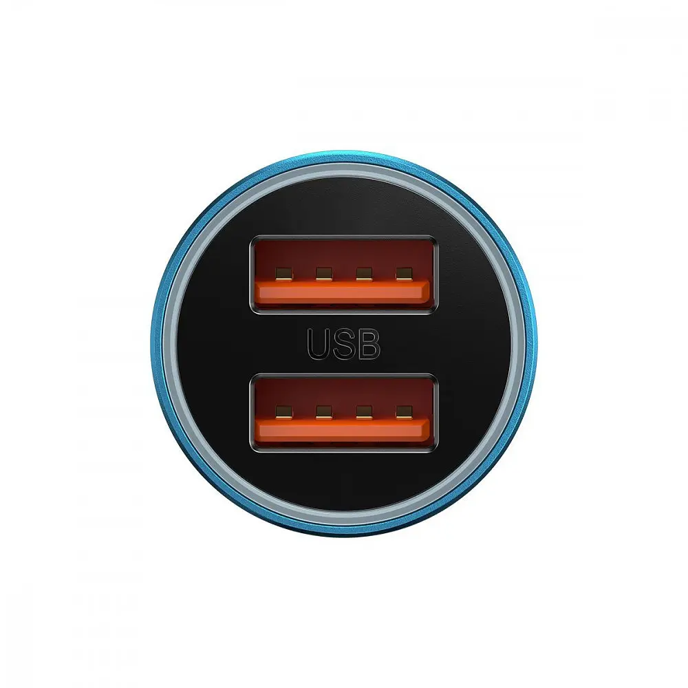 АЗП Baseus Golden Contactor Max 60W (USB + USB) - фото 4