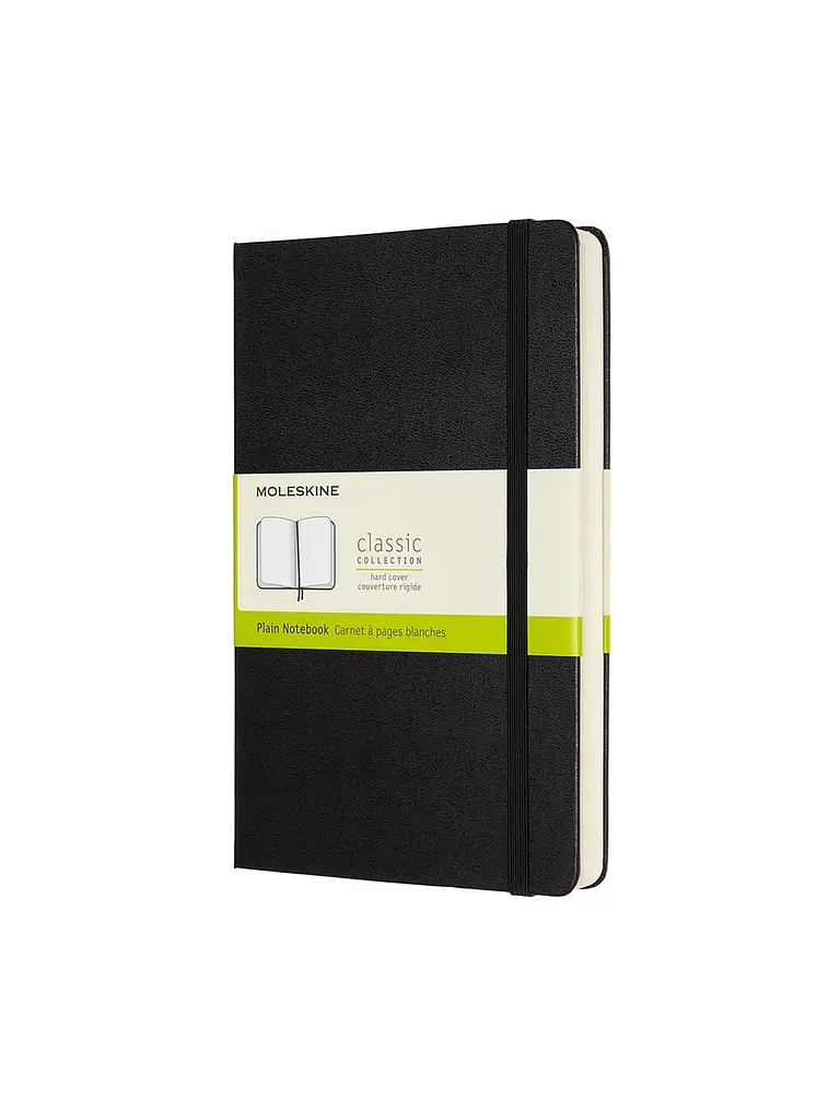 Записник Moleskine Classic Expanded середній, Нелінований Чорний (QP062EXP) - фото 2
