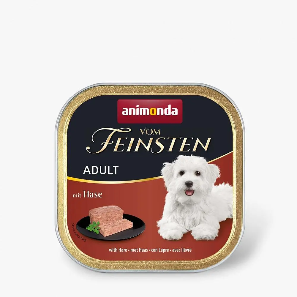 Вологий корм для собак Animonda Vom Feinsten Adult with Rabbit із кроликом 150 г (арт.AM-82661)