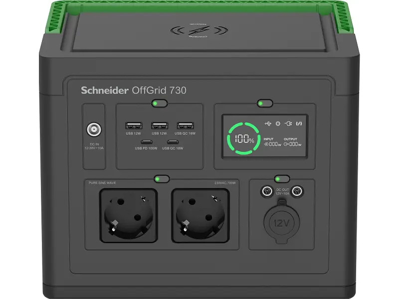Зарядна станція Schneider OffGrid 730 (PPS730-GR) - фото 5