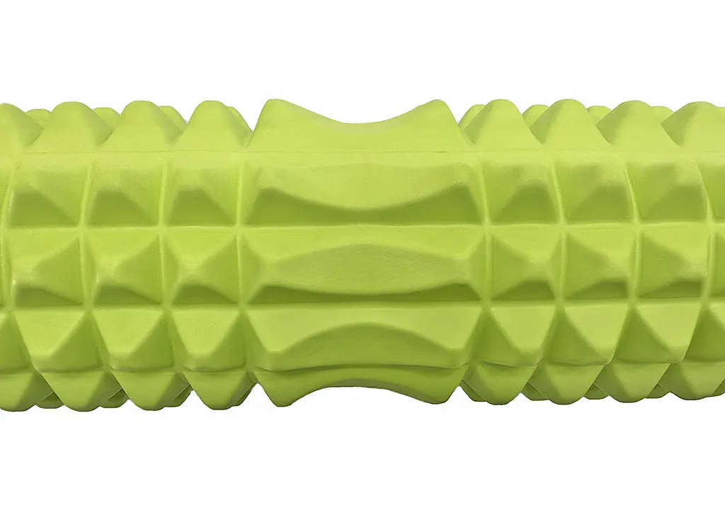 Масажний ролик EasyFit Grid Roller 45 см v.2.2 Салатовий - фото 2